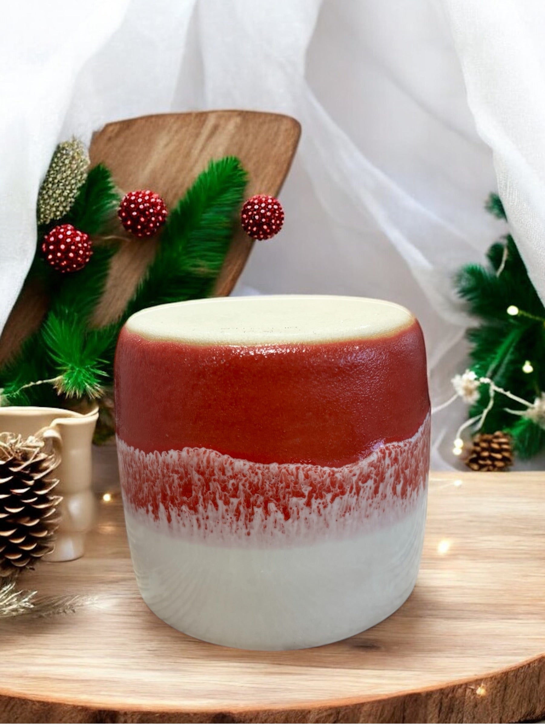 Red Snow Mug